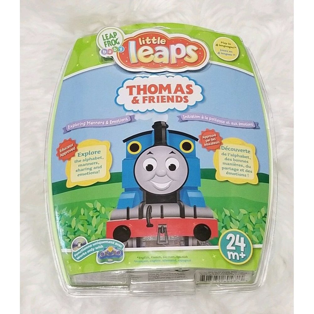 NEW Leap Frog Little Leaps Thomas & Friends Manners & Emotions 24 months